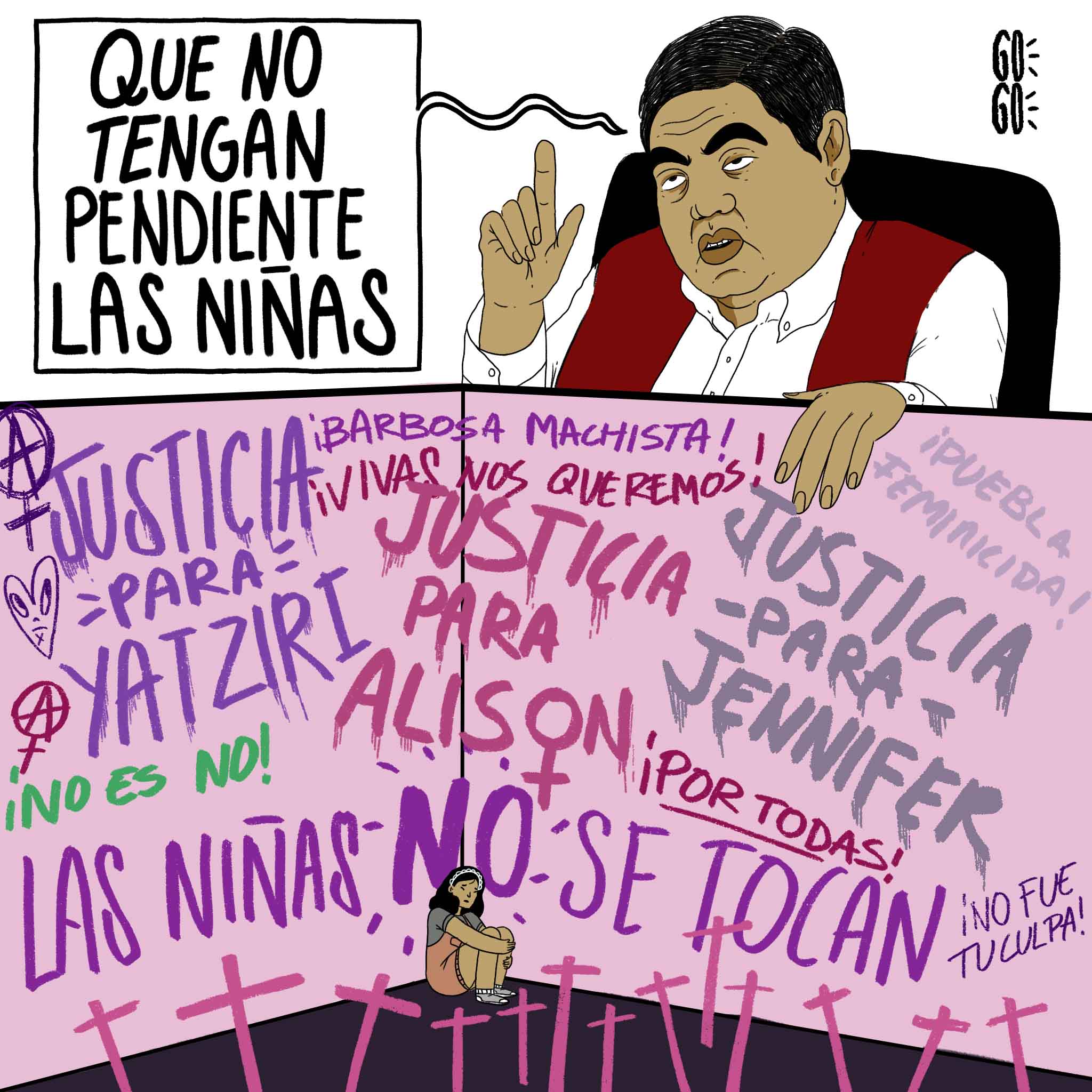 Que no tengan pendientes las niñas