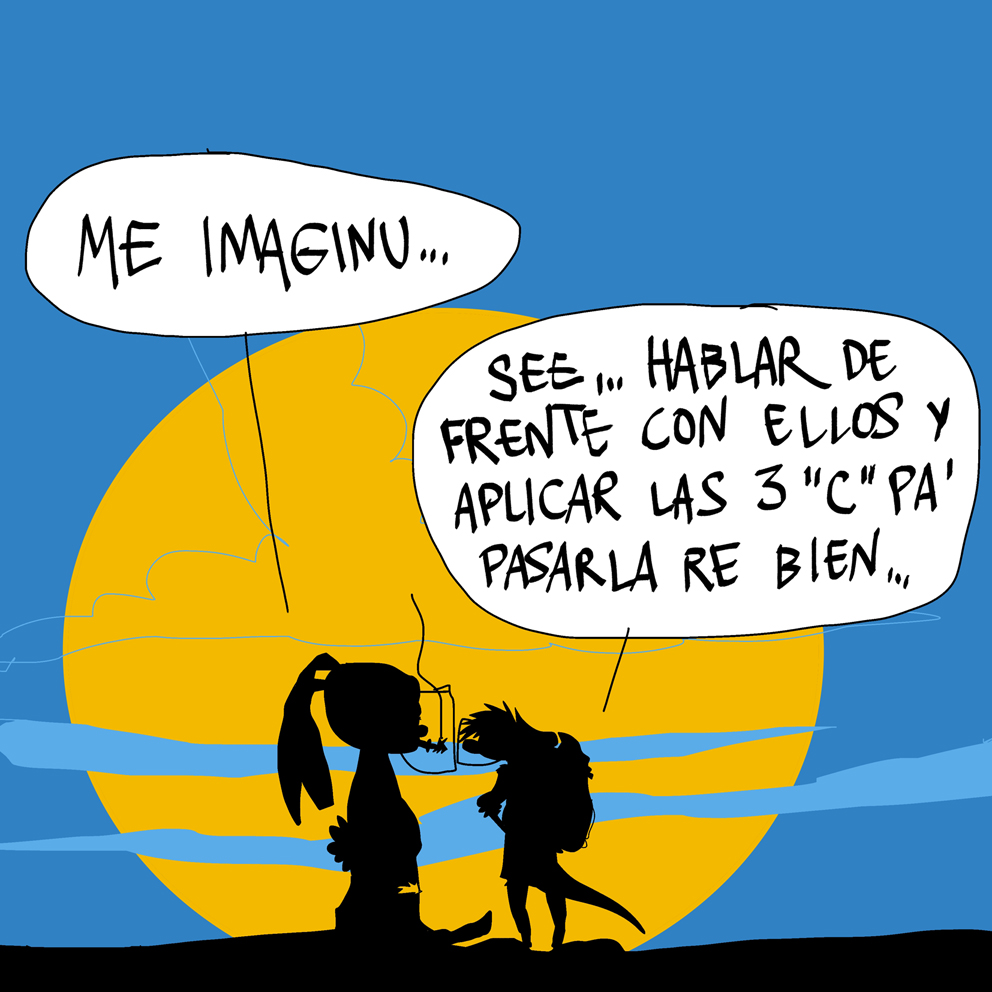 Está de webinar