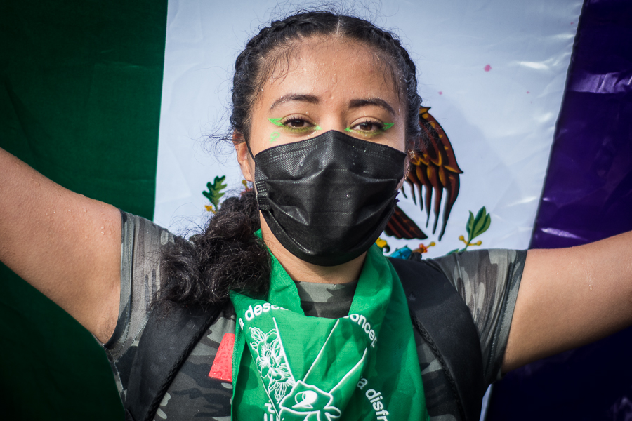 Feministas marcharon este fin de semana por la interrupción legal del embarazo