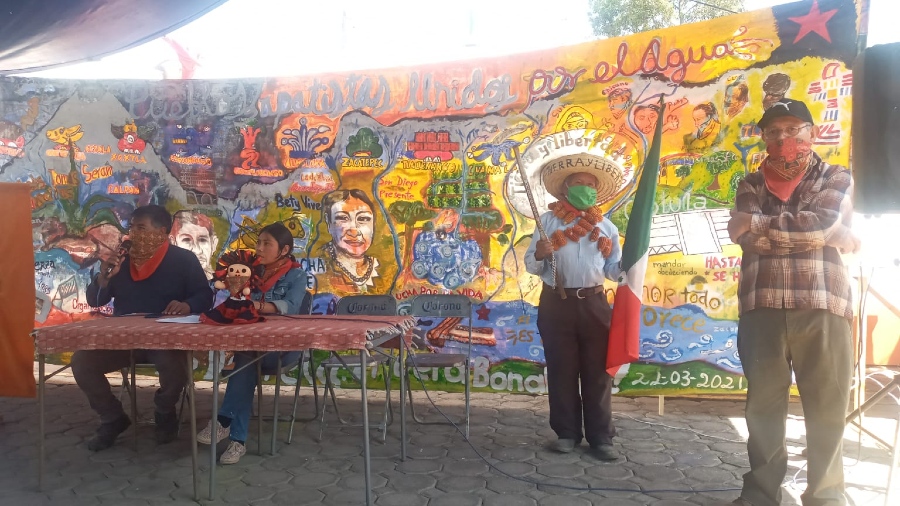 Clausura Ayuntamiento planta de Bonafont en Juan C. Bonilla; habitantes denuncian simulación