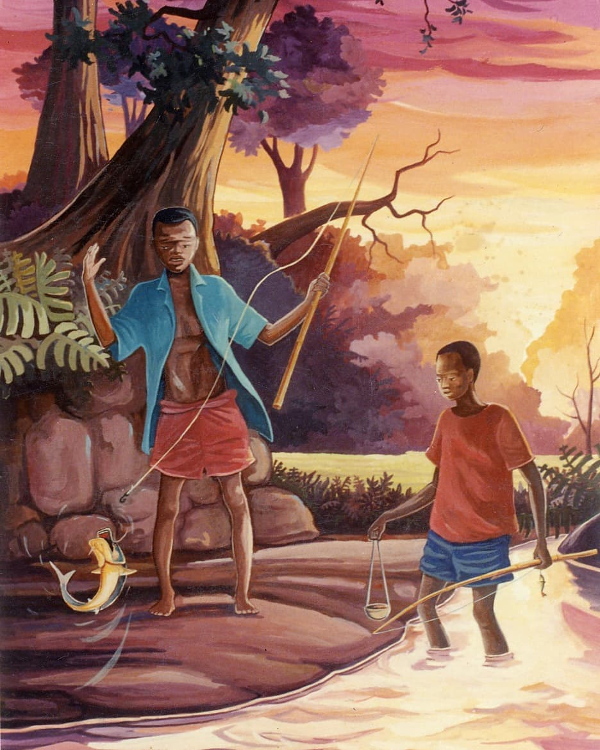 Las ilustraciones de Dominique Mwankumi
