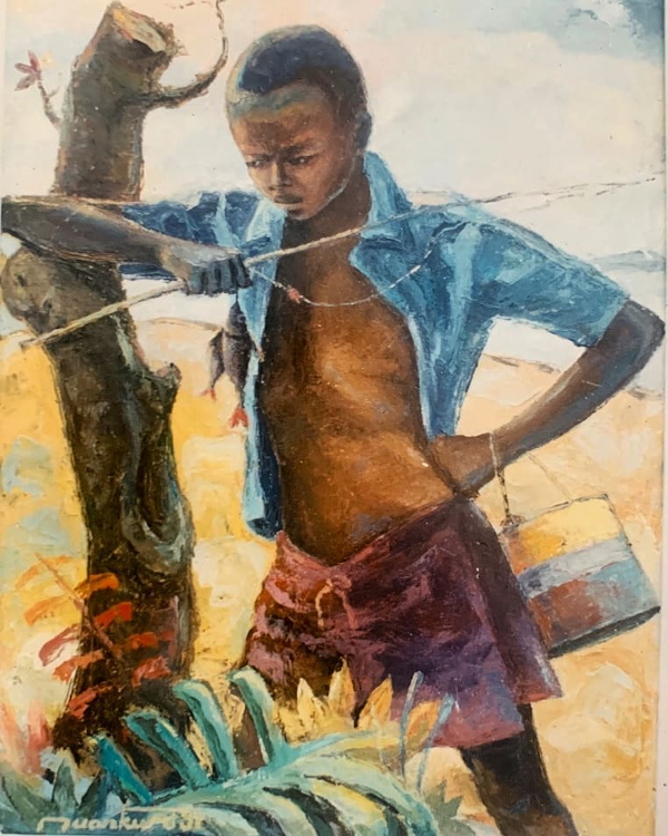 Las ilustraciones de Dominique Mwankumi