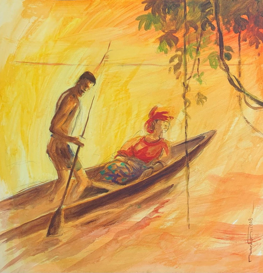Las ilustraciones de Dominique Mwankumi