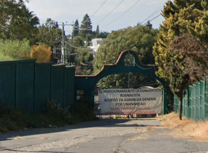 Calle fraccionamiento Concepción